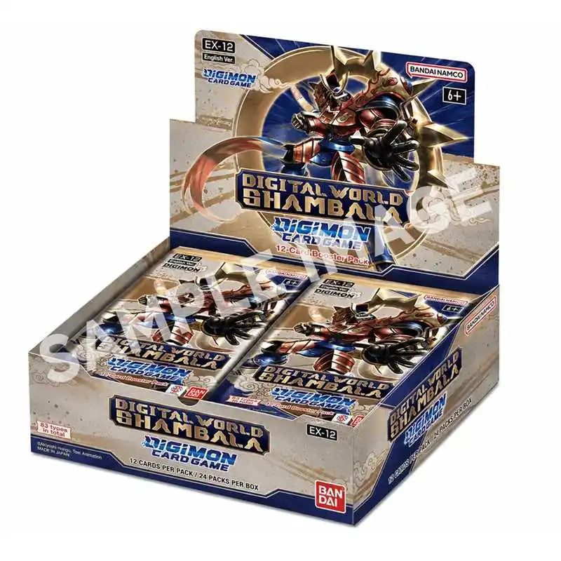DIGIMON TCG - Digital World Shambala- EX-12 Booster Display – ENG