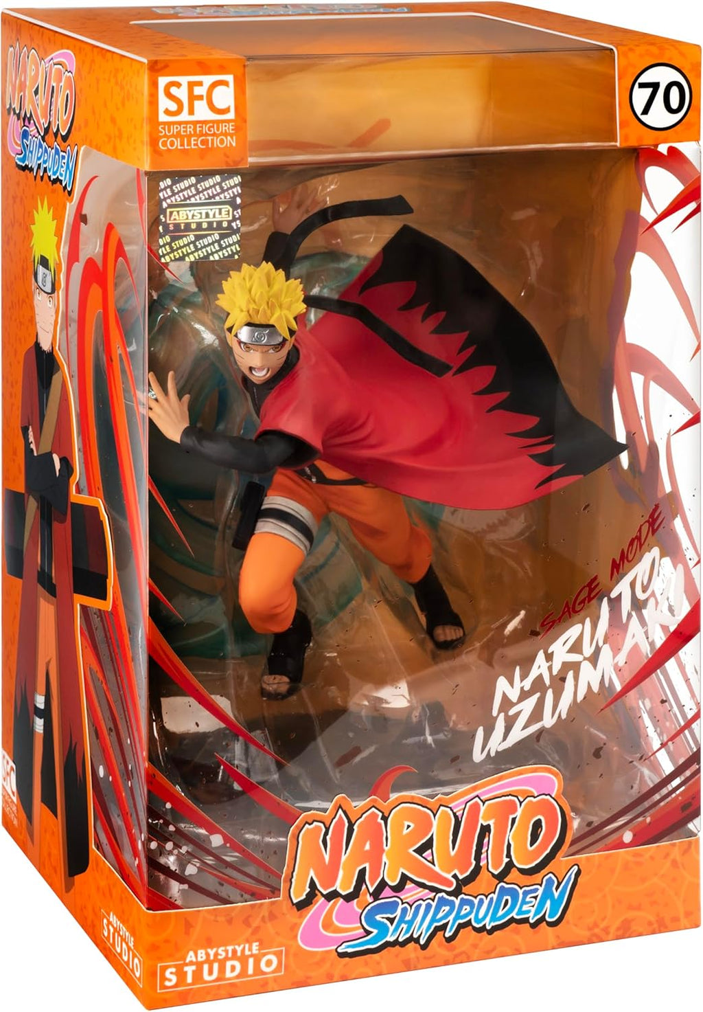 Naruto Shippuden Action Figure Pvc SFC Naruto Rasengan 19 cm