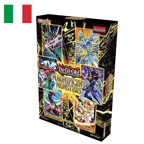 YU-GI-OH! - BOX-  MAGNIFICENT MONSTERS (3 BUSTE) - ITA - PREORDER