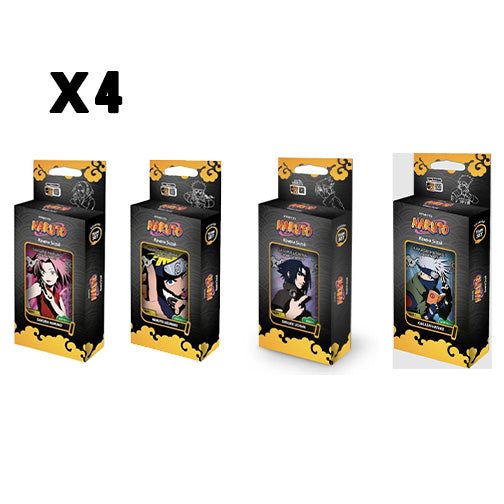 Naruto Mythos Konoha Shidō Seconda Edizione – Team 7 – Set Bundle (EN)- TEAM SET
