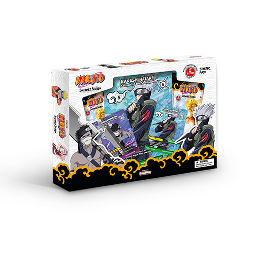 NARUTO MYTHOS TCG SHINOBI SHIREN STARTER PACK KAKASHI VS ZABUZA - 1ED -ENG- 16/10/26