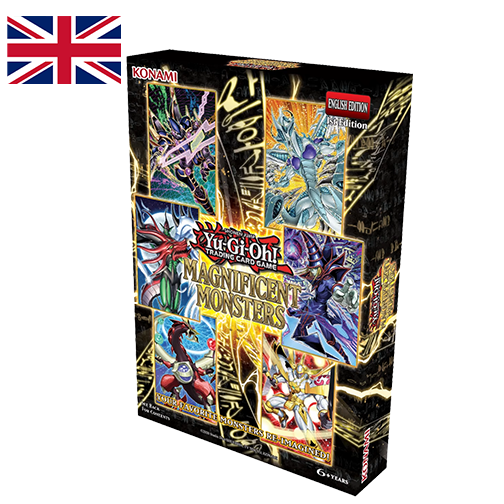 YU-GI-OH! - BOX-  MAGNIFICENT MONSTERS (3 BUSTE) - ENG - PREORDER