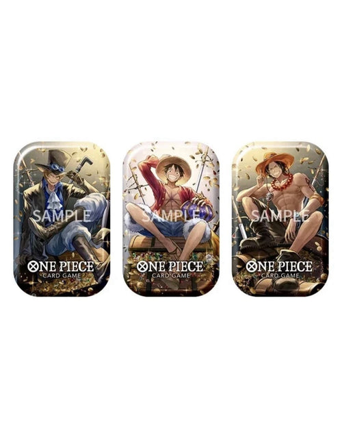 Display Sealed 12x Tin Pack Set Vol.2 One Piece TS-02 ENG