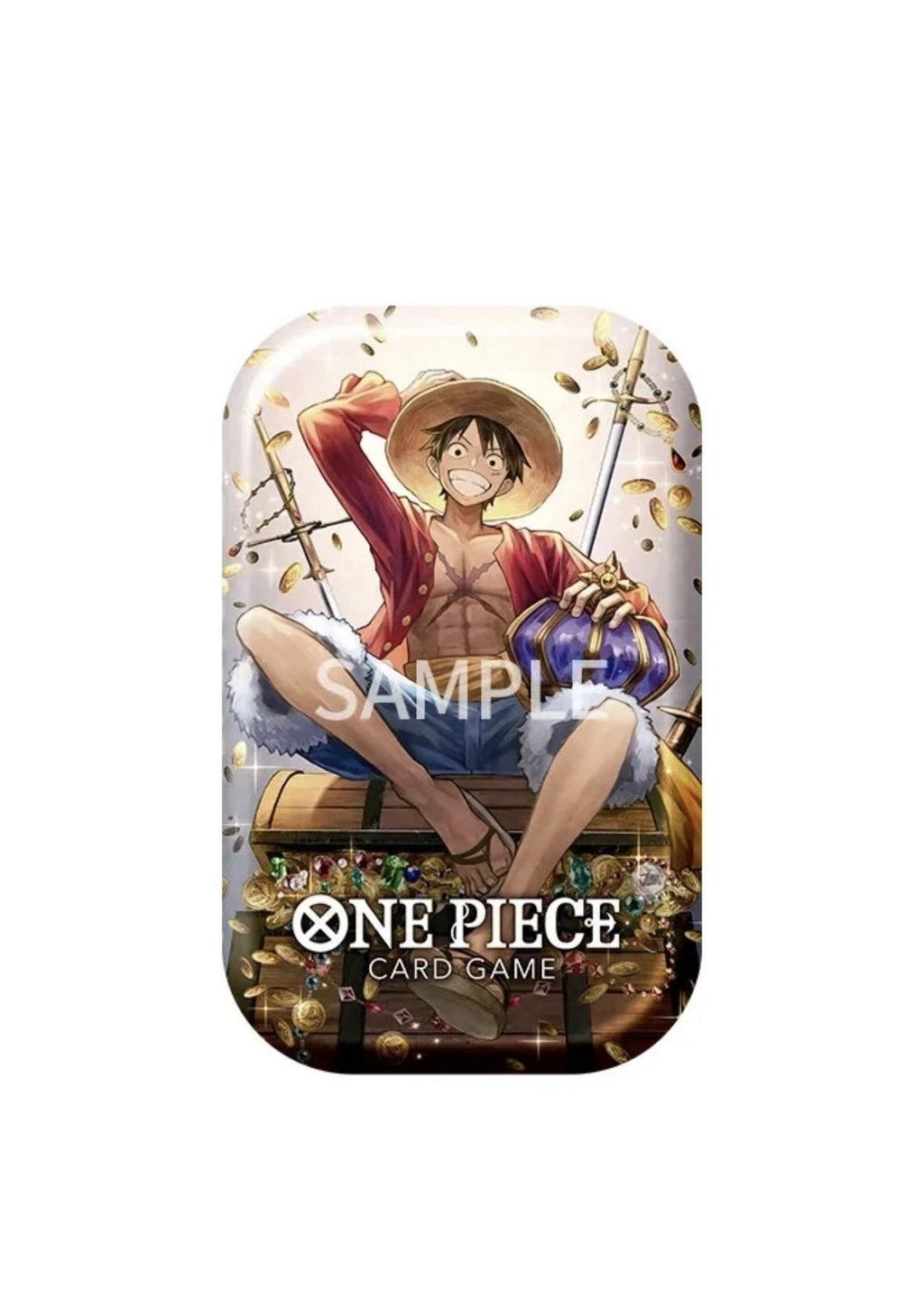 Display Sealed 12x Tin Pack Set Vol.2 One Piece TS-02 ENG