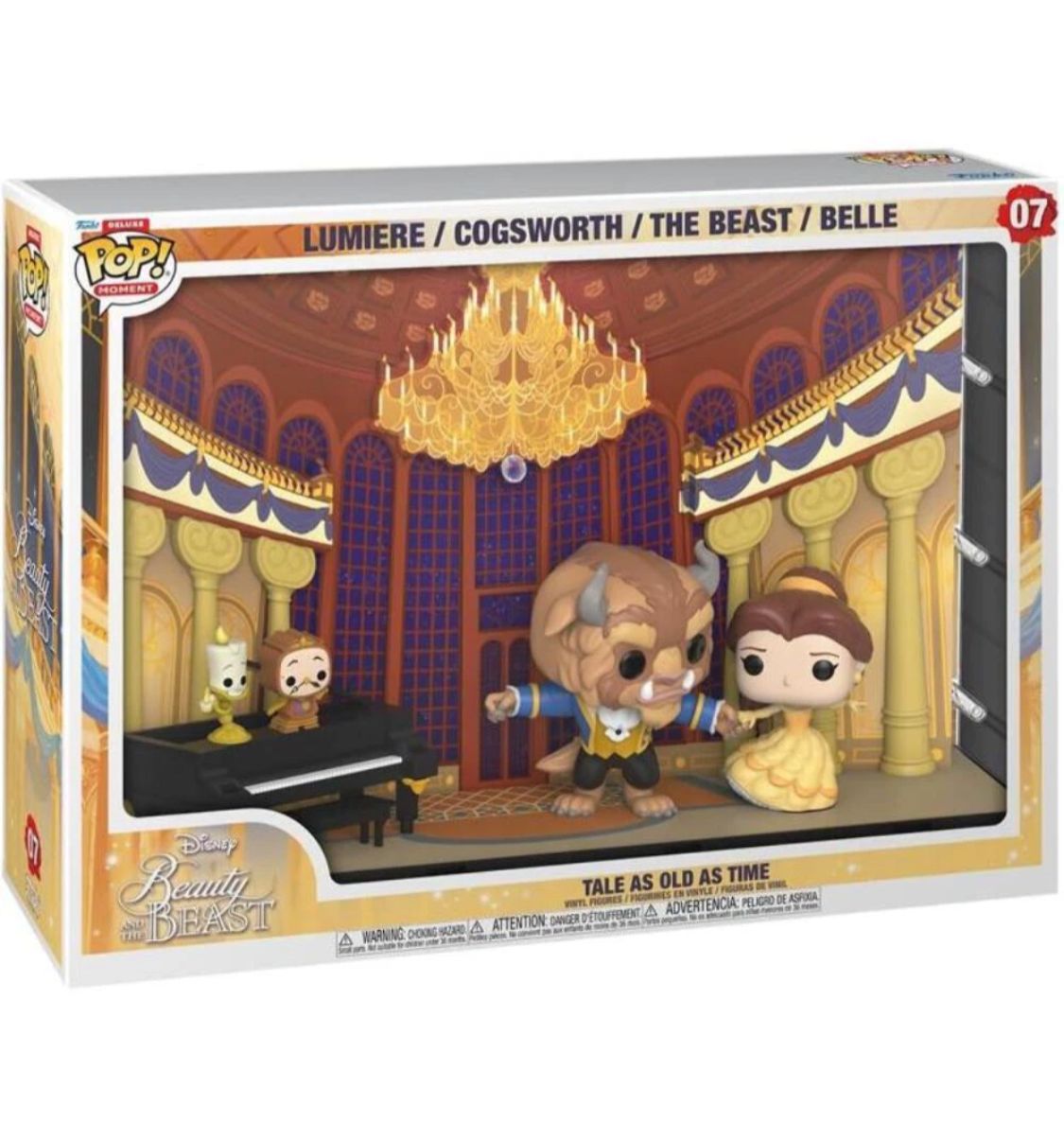 Funko POP! Moments Disney – Beauty and the Beast “Tale As Old As Time” #07 Delux