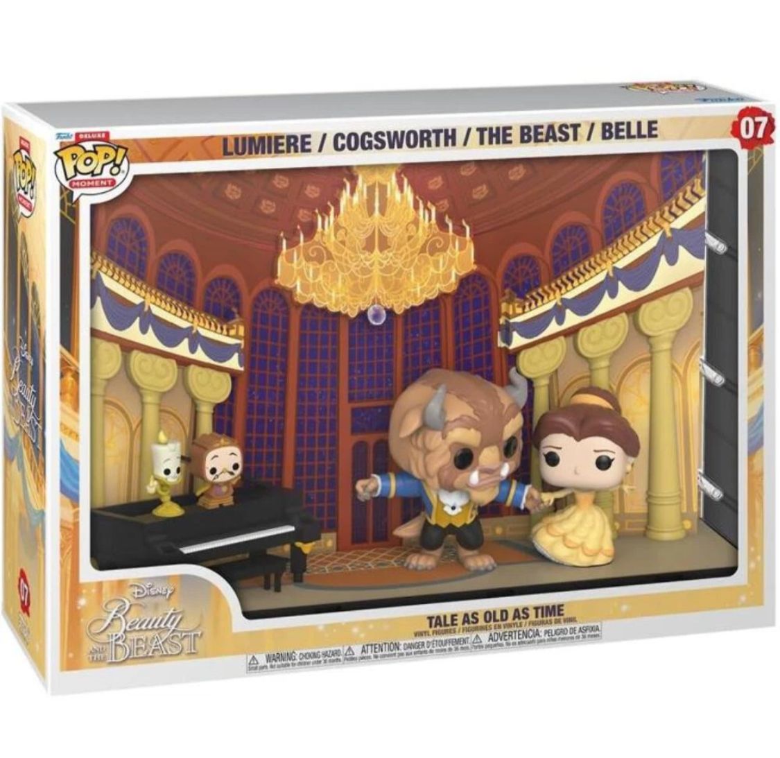 Funko POP! Moments Disney – Beauty and the Beast “Tale As Old As Time” #07 Delux