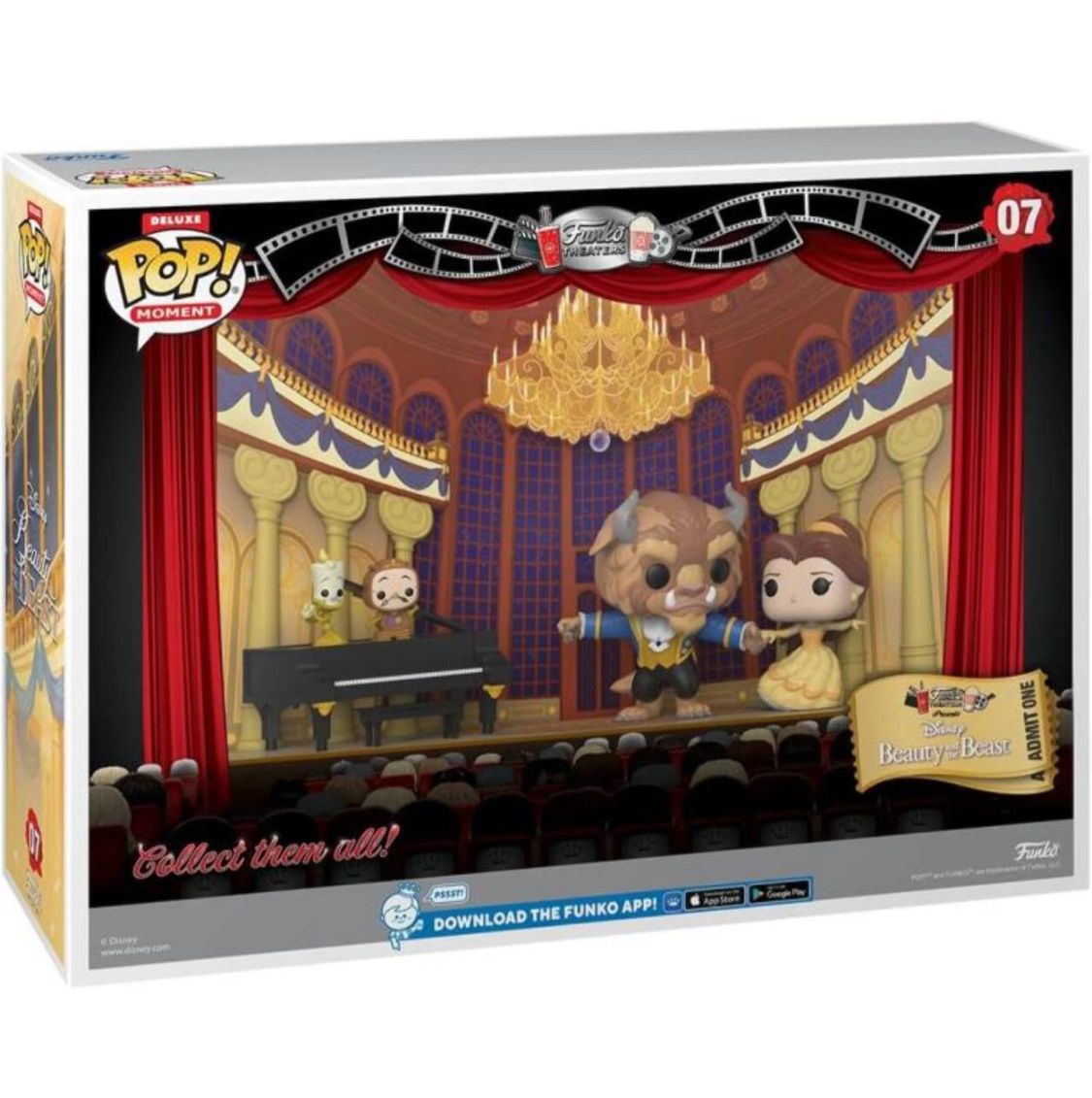 Funko POP! Moments Disney – Beauty and the Beast “Tale As Old As Time” #07 Delux