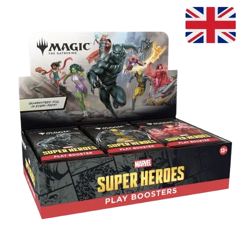Play Booster Display 30 booster Marvel Super Heroes Inglese - Magic The Gather PRE-ORDER 26/06/26