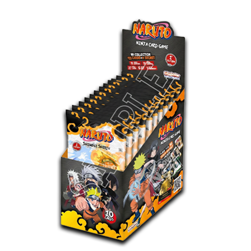 NARUTO MYTHOS TCG -SHINOBI SHIREN - BOX 24 BUSTE - ENG - PREORDER 04/09/26