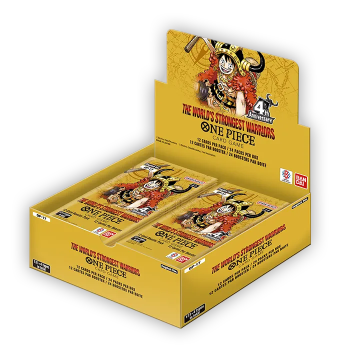 One Piece Card Game OP-17 - The World's Strongest Warrios PREORDER 28/08/26