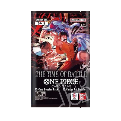 ONE PIECE Card Game OP16 - The Time Of Battle - Booster Box English Preorder 12-06-26 BANDAI