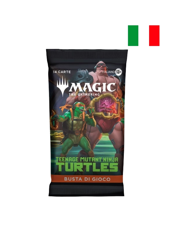 Box Tartarughe Ninja Magic Teenage Mutant Play Booster MTG ITA