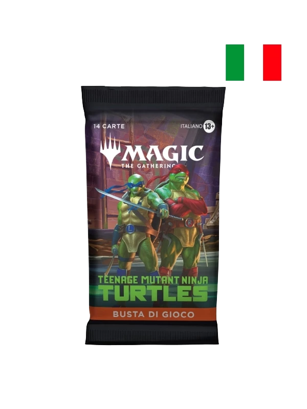 Box Tartarughe Ninja Magic Teenage Mutant Play Booster MTG ITA