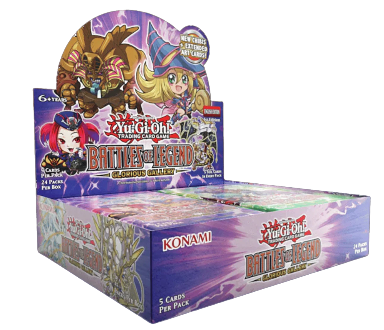 PRE-ORDER 04/06/26 BOX YU-GI-OH! - BATTLE OF LEGEND: GLORIOUS GALLERY (24 BUSTE) - ITA